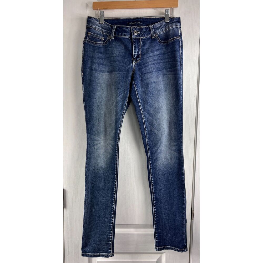 Maurices Women's Skinny Jeans Cotton Polyester Rayon Spandex Size M - Reg